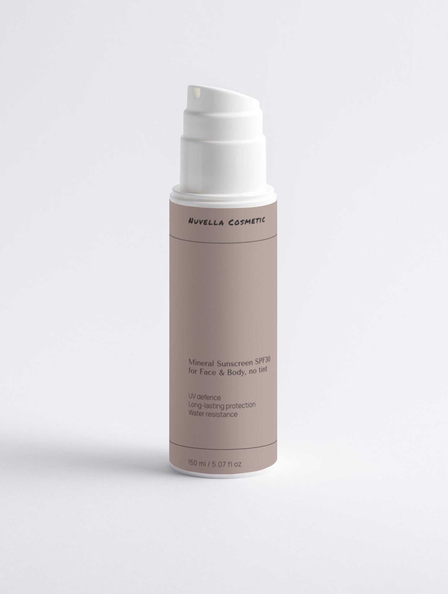 Mineral Sunscreen SPF30 for Face & Body, no tint