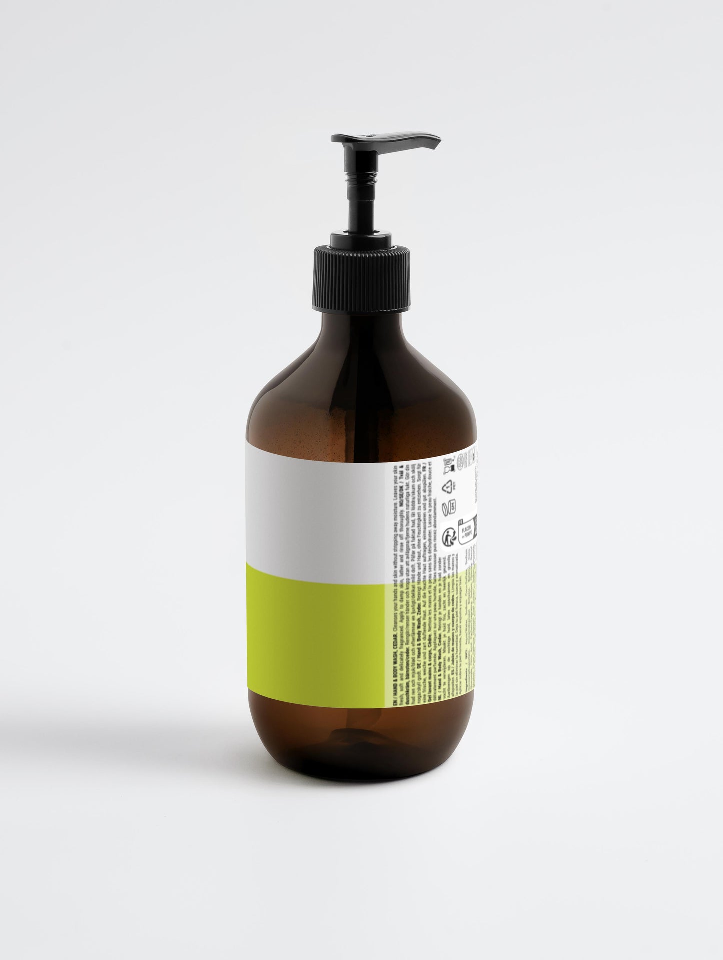 Hand & Body Wash, Peppermint & Dark Cedar