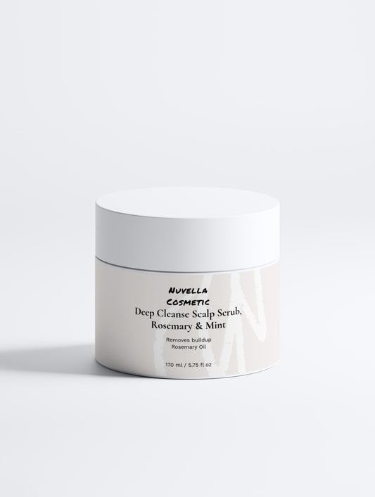 Deep Cleanse Scalp Scrub, Rosemary & Mint