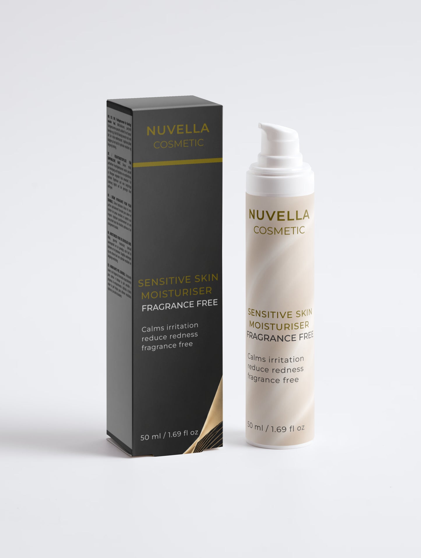 Sensitive Skin Moisturiser, Fragrance Free