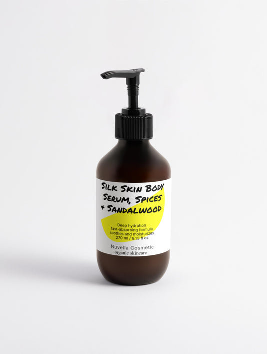 Silk Skin Body Serum, Spices & Sandalwood